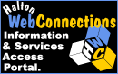 Halton Web Connections, Provides access to government, agencies and local organizations' information and services.